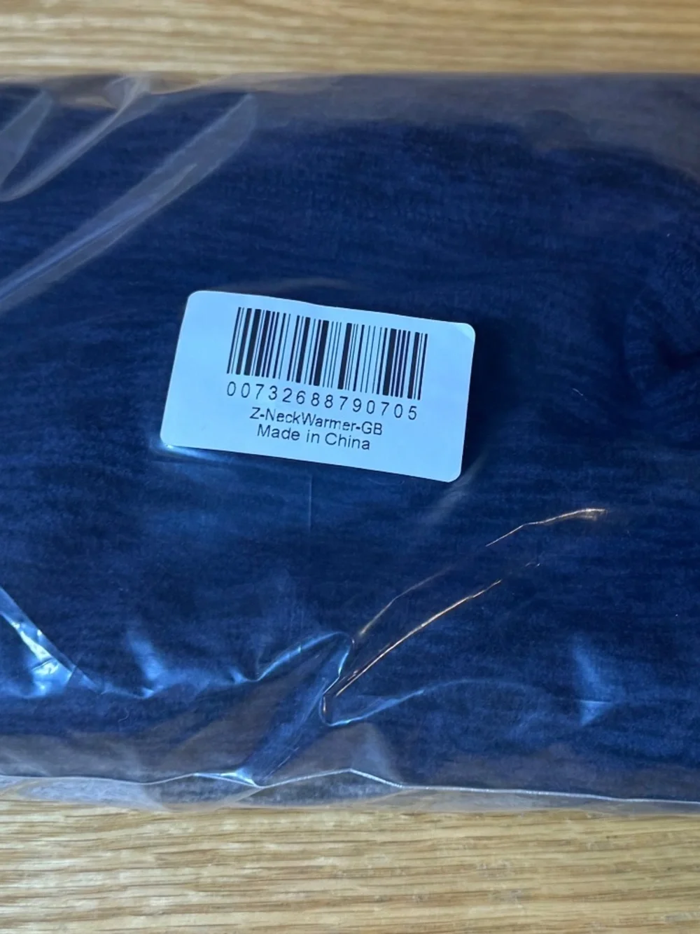 New Men's Set of 2 Neck Warmers Gray / Blue 17.5 X 10 Inch Winter Fleece Warm